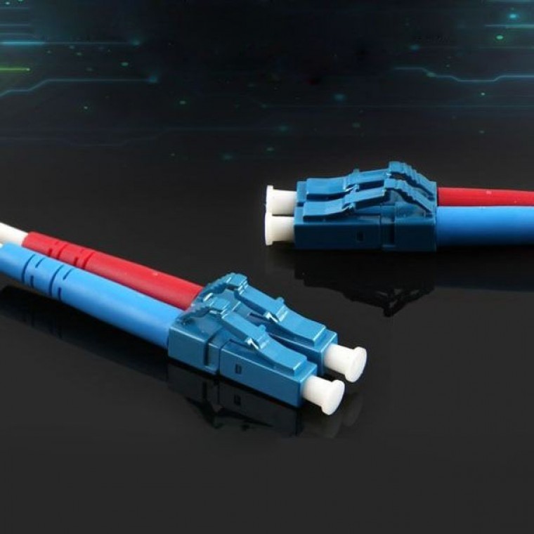 광패치코드 S M LC DP 40M 광케이블 데이터전송 - 상품 이미지