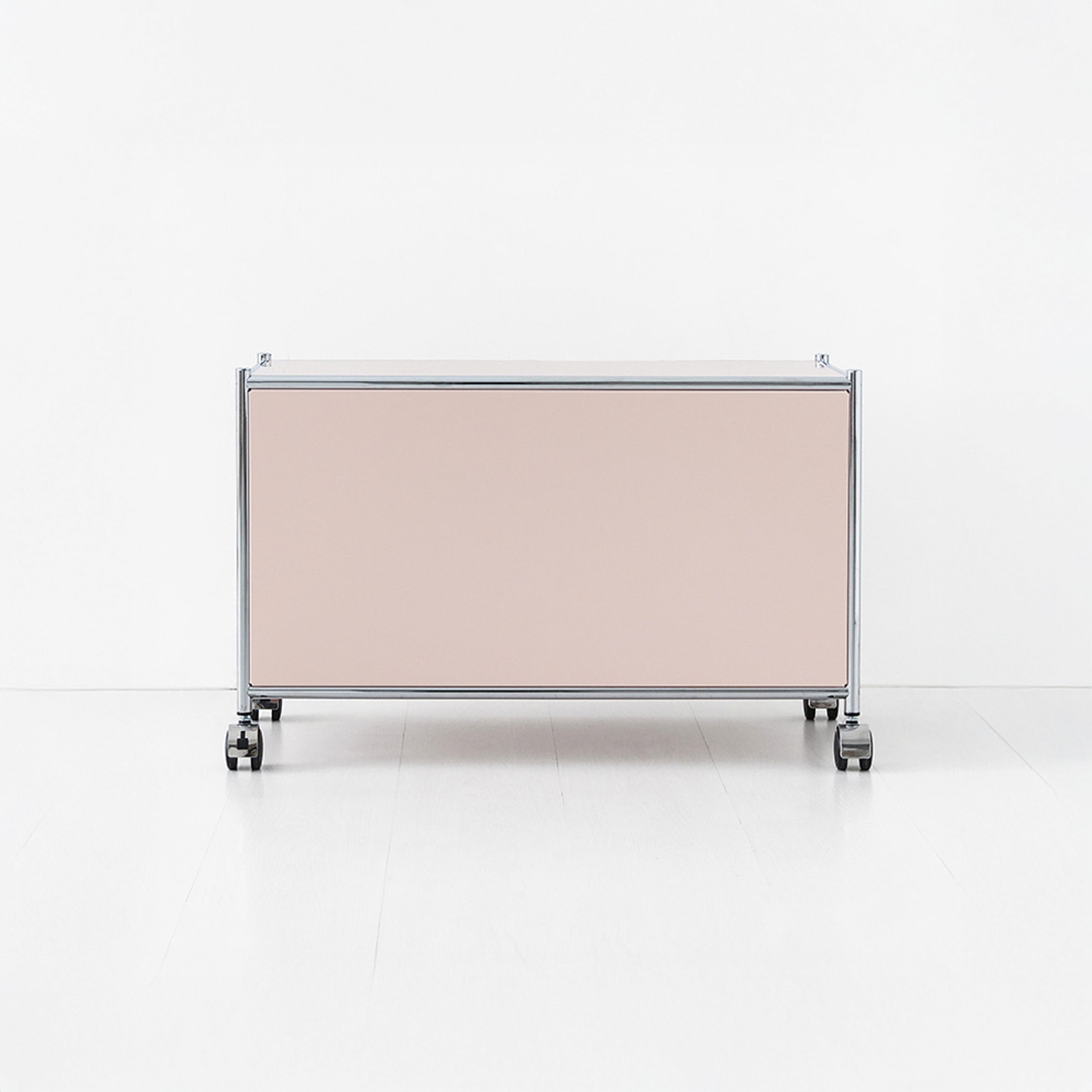 심플리 이동식 수납박스/사이드테이블 BC259 라이트핑크 6517.1869