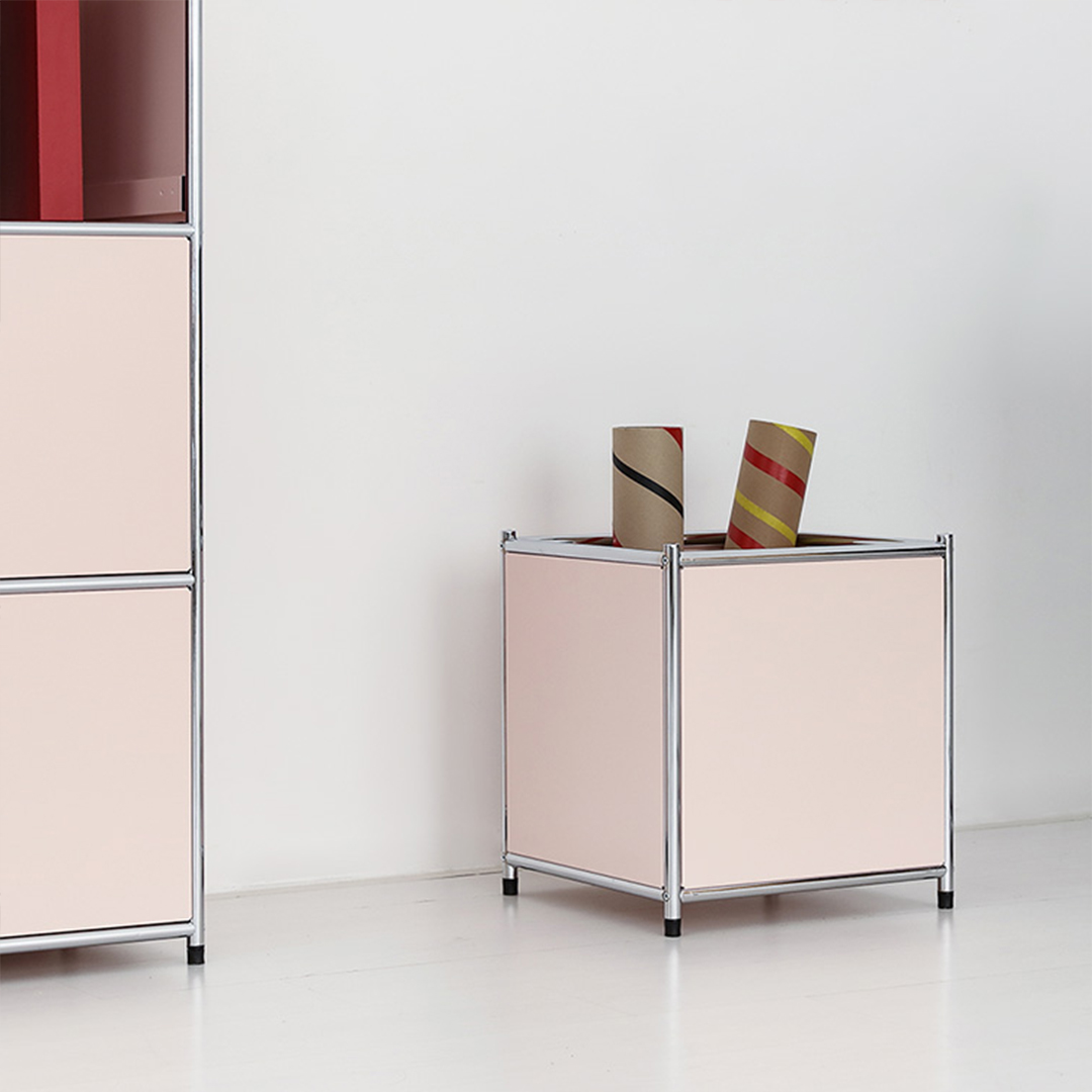 모듈가구 심플리 수납박스/사이드테이블 BC260 라이트핑크 0003.1473