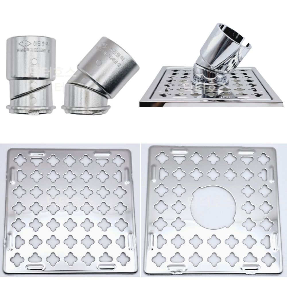 유가 하수구 트랩 하수구냄새제거 배수구 세탁기 육가 덮개 올스텐 욕실 세탁 대상 138mm