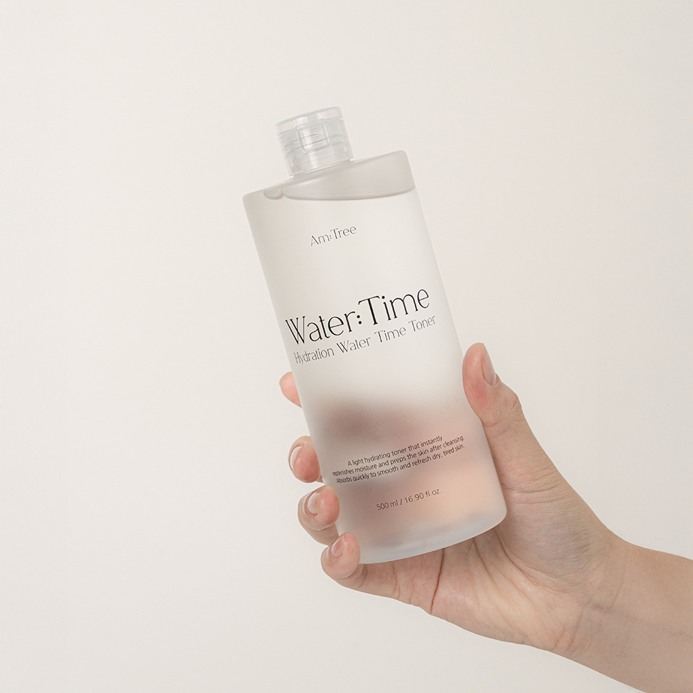 에이엠트리 하이드레이션 워터 타임 토너 저자극 누적 보습 수분 토너 500ml - 상세 이미지 4