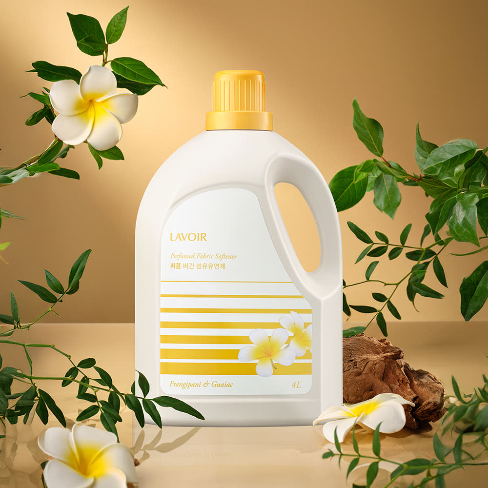 라브아 LAVOIR 라브아 퍼퓸 비건 섬유유연제 4L 프랑지파니 가이악 향