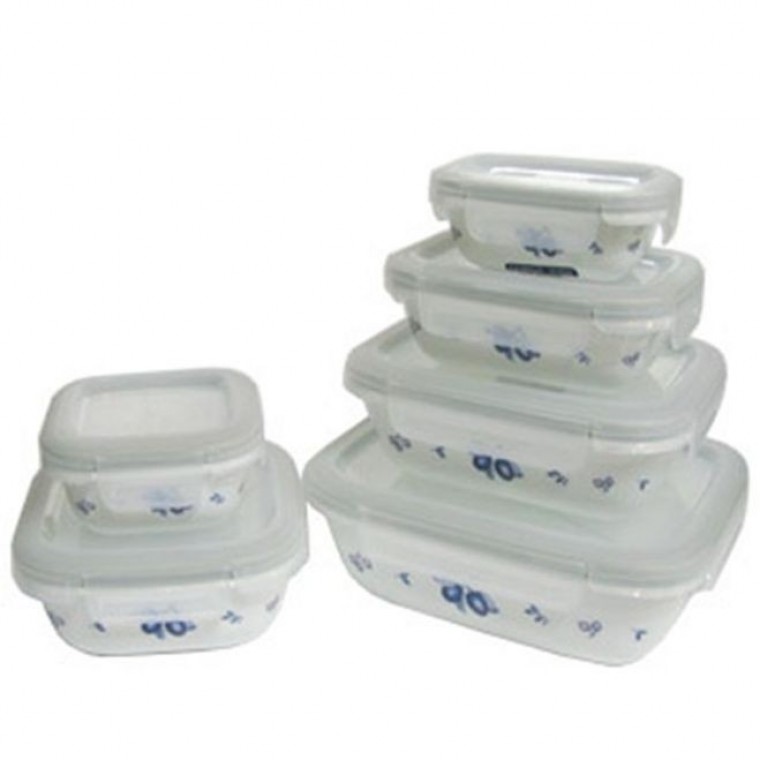 코렐 블루베리 반찬통 직사각 200ml - 1개 냉장보관 - 상품 이미지