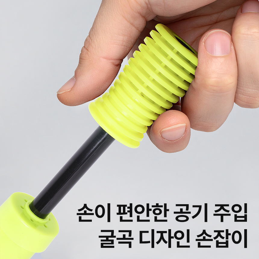 아이워너 양방향 핸드 에어펌프 BP-300D 3in1 노즐 공기주입기 축구공 바람넣기 튜브 이미지 6