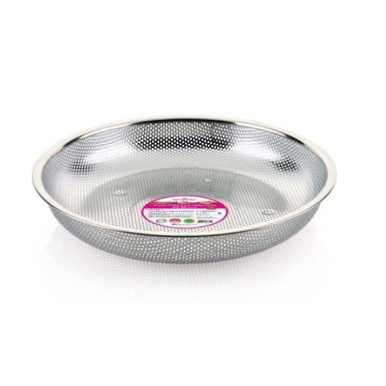 퀸센스 채반 바구니 과일 채소 소쿠리 펀칭볼 41CM - 상품 이미지