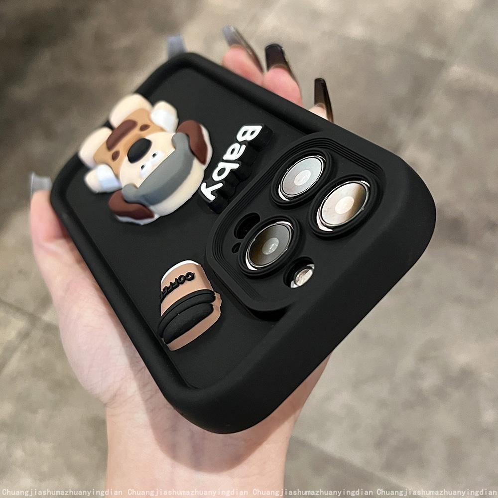 15 프로 맥스 XR 풀커버 실리콘 케이스 그래파이트블랙 iPhone XS Max - 상품 이미지
