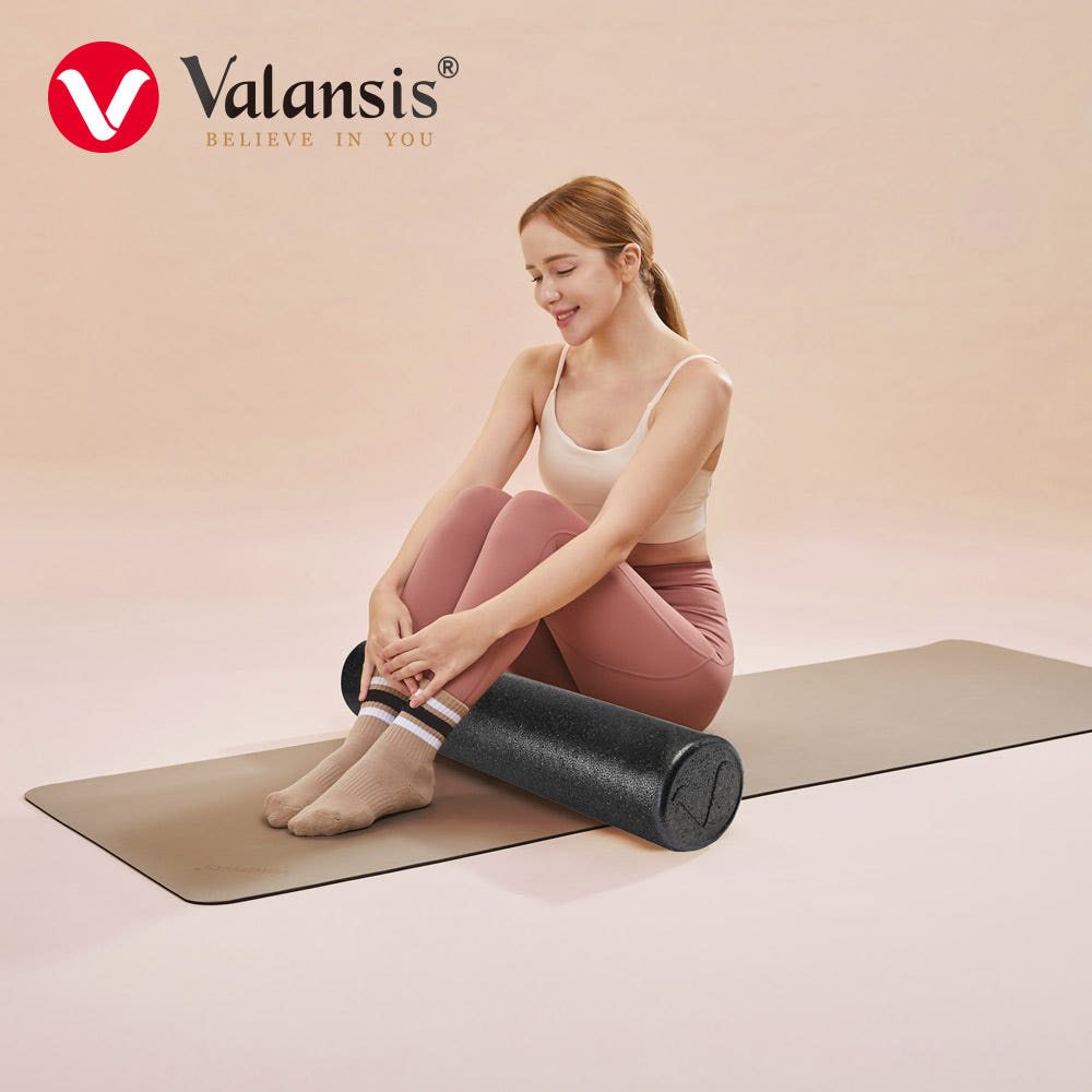 밸런시스EPP 90 폼롤러 90cm(국내산) 블랙 홈트레이닝