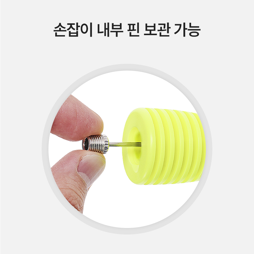 아이워너 양방향 핸드 에어펌프 BP-300D 3in1 노즐 공기주입기 축구공 바람넣기 튜브 이미지 7