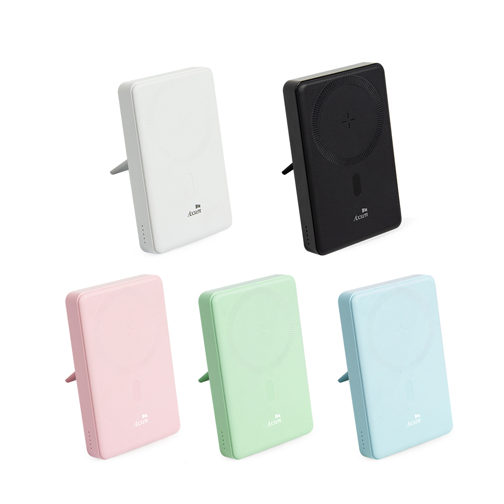 기내반입 맥세이프 보조배터리 10000mAh 거치대겸용 고속 유무선 동시충전 - 상세 이미지 2
