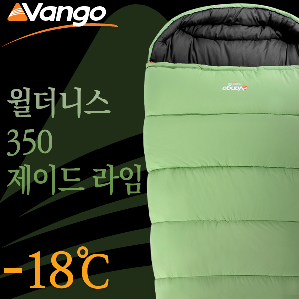 반고 윌더니스 350 머미형 캠핑 침낭 제이드 라임 - 상세 이미지 2