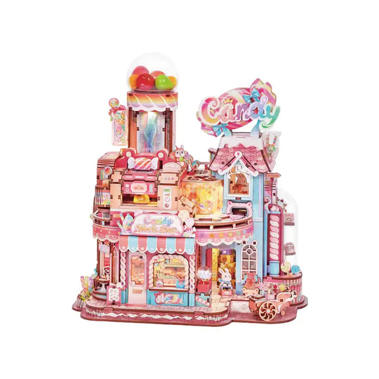 Tonecheer 톤치어 캔디 워크숍 캔디공장 오르골 3D 입체 퍼즐 조립 DIY 이미지 7