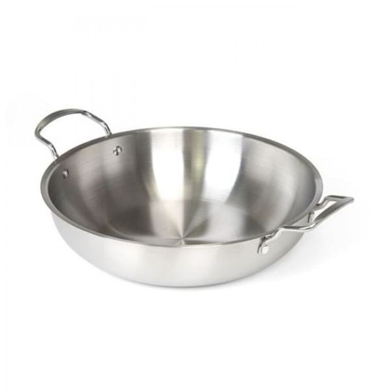 퀸센스 전골냄비 인덕션 스텐 찌게 냄비 깊은형 30cm - 메인 이미지