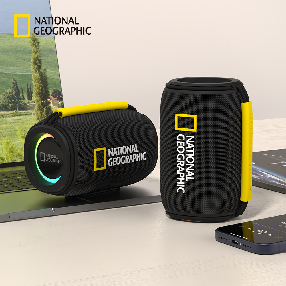 내셔널지오그래픽 휴대용 블루투스 스피커 미니 무선 방수 캠핑 소형 카페 아웃도어 자전거 제품 이미지