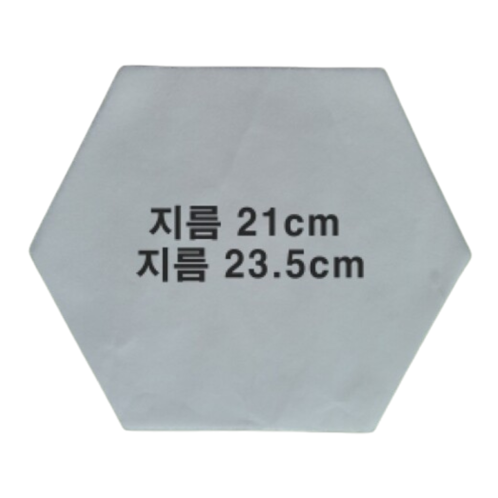 다이아몬드형 종이호일 주문제작 접시받침용 사이간지용 - 메인 이미지