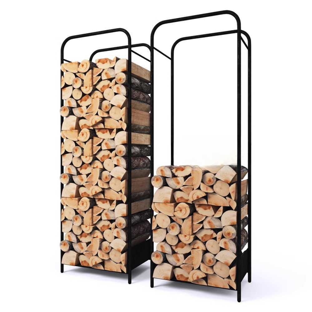 화목 거치대 장작 보관 랙 캠핑용 장작 스토리지 42x120cm - 상품 이미지