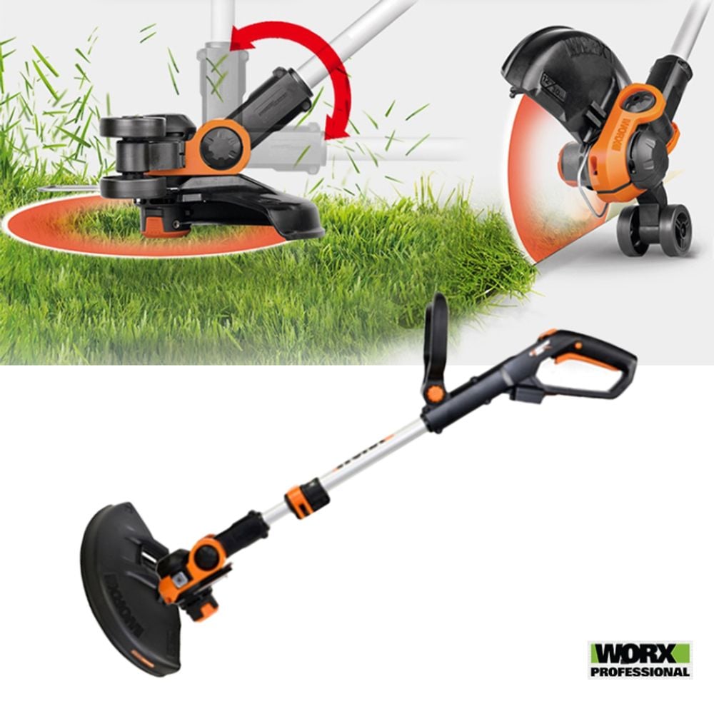 제초기 정원 2.0Ah 20V WORX 충전예초기+예초날세트 - 상품 이미지