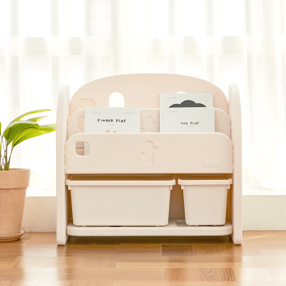 아이팜 이지두잉 아기 전면책장 교구장 유아책꽂이