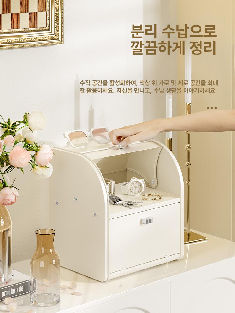 브레드박스 식탁 정리함 빵 양념 영양제 주방 수납 보관함 - 상세 이미지 4