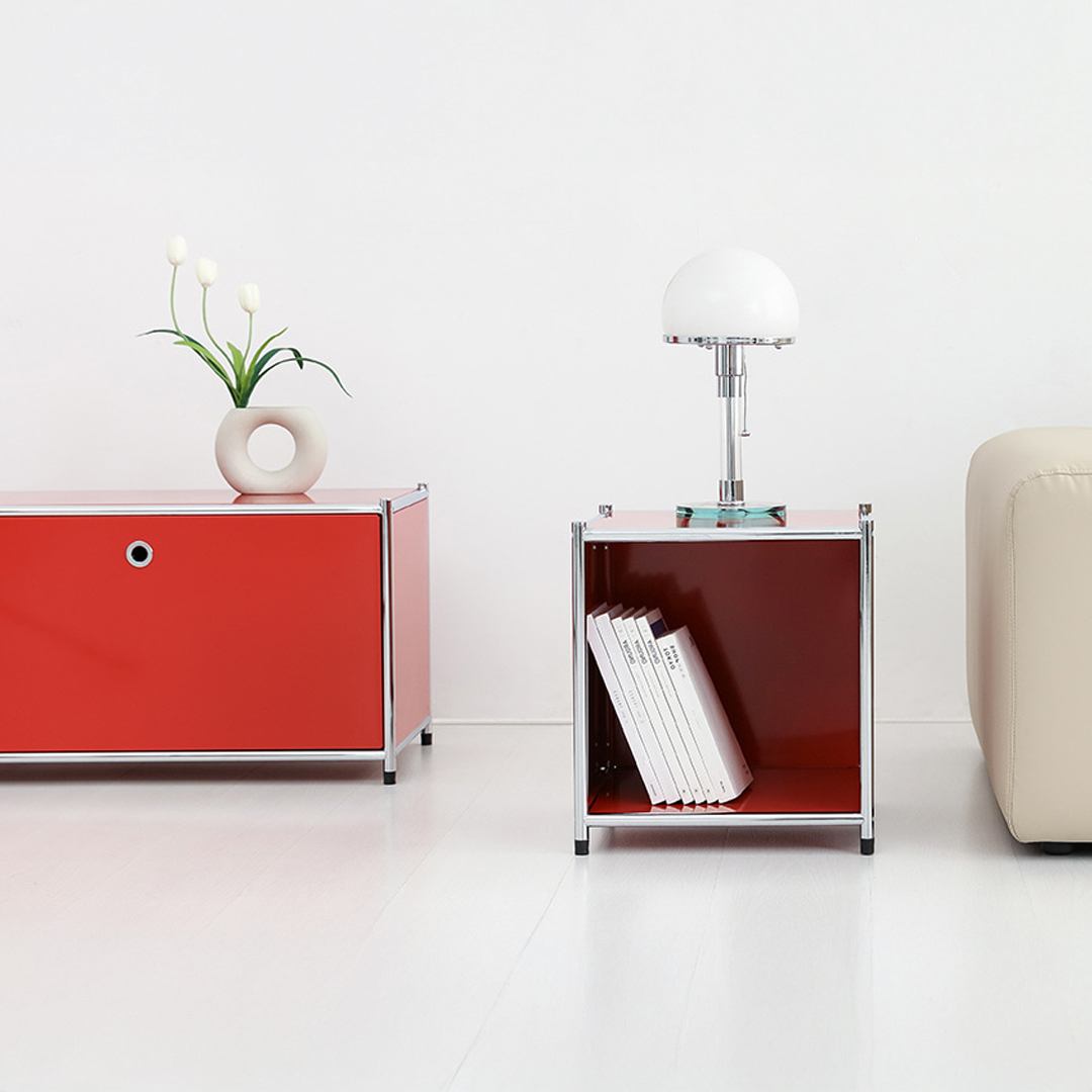 모듈가구 심플리 수납박스/사이드테이블 BC260 레드 2268.5215