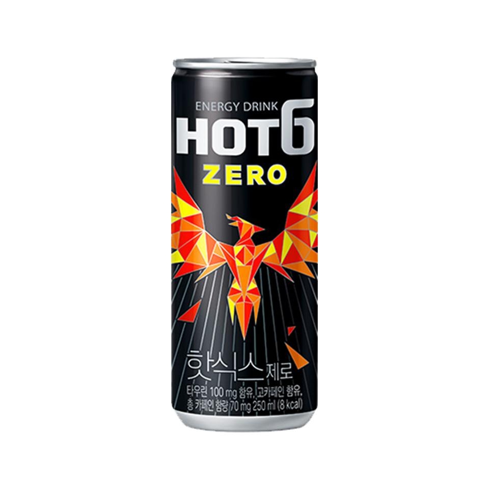 메가마트 롯데칠성 핫식스 제로 250ml 30개 - 상품 이미지