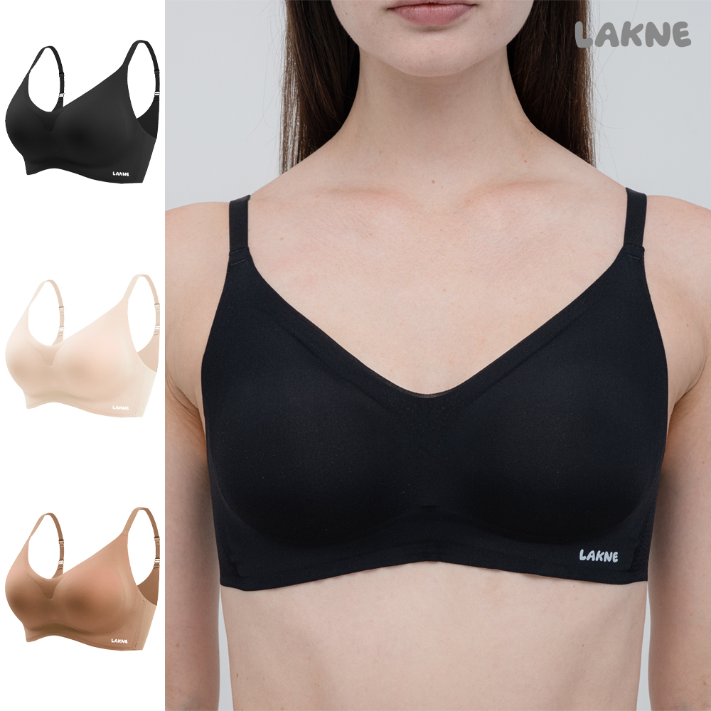 데일리 시그니처 심리스브라 스포츠 노와이어 새가슴 처진 가슴 부유방 등살 처짐 방지 브라 제품 이미지