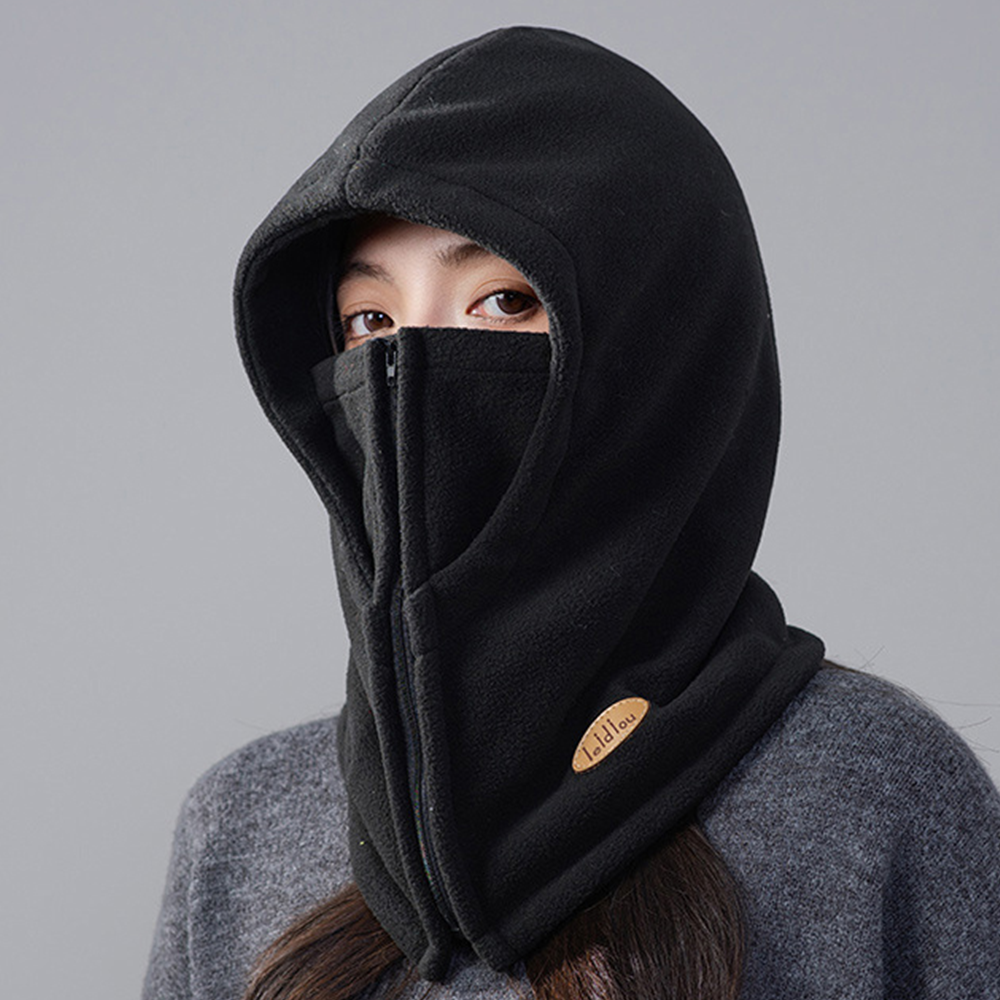 겨울 테니스 운동 폴라폴리스 넥워머 일체형 바라클라바 동계용 방한 - 메인 이미지