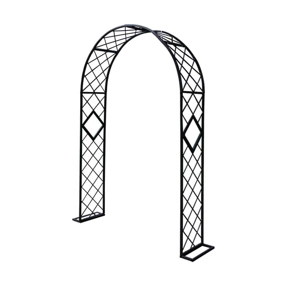 가든 넝쿨 아치 입구 장식 플랜트 트렐리스 구조물 220x230cm 그린 - 상세 이미지 5