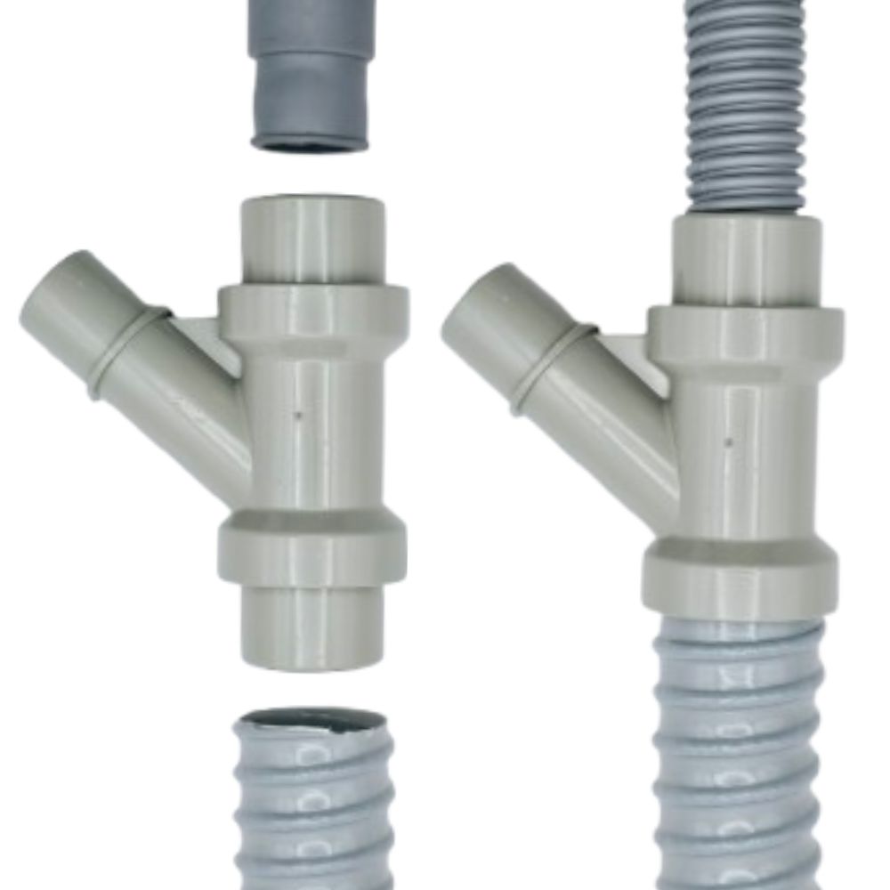 세탁기호스 배수 호스 건조기 Y 연결 삼성 LG 연장 통돌이 아기사랑 2대 젠더 분배 제품 이미지