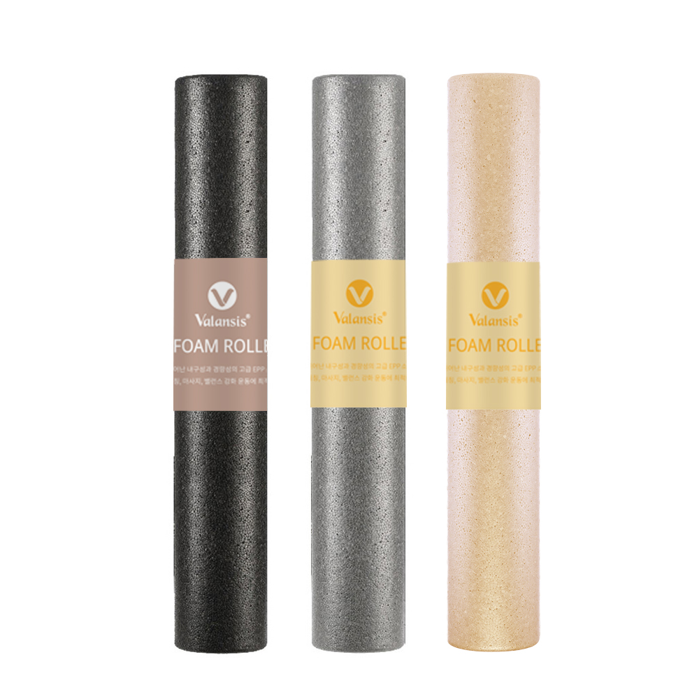 밸런시스EPP 90 폼롤러 90cm(국내산) 블랙 홈트레이닝