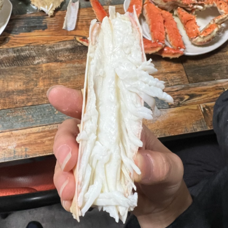 프리미엄 킹크랩 1마리 선어 자숙 러시아 브라운 레드 킹크랩 시세 싯가 이미지 4