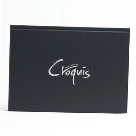 종이 삼원 양장크로키 제본 블랙 -41449 CN04 B5 105g