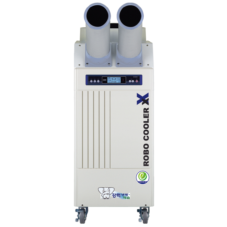 나우이엘 2인용 이동식에어컨 15평 업소용 영업용 공장용 NEC-2510T 제습기능 인버터