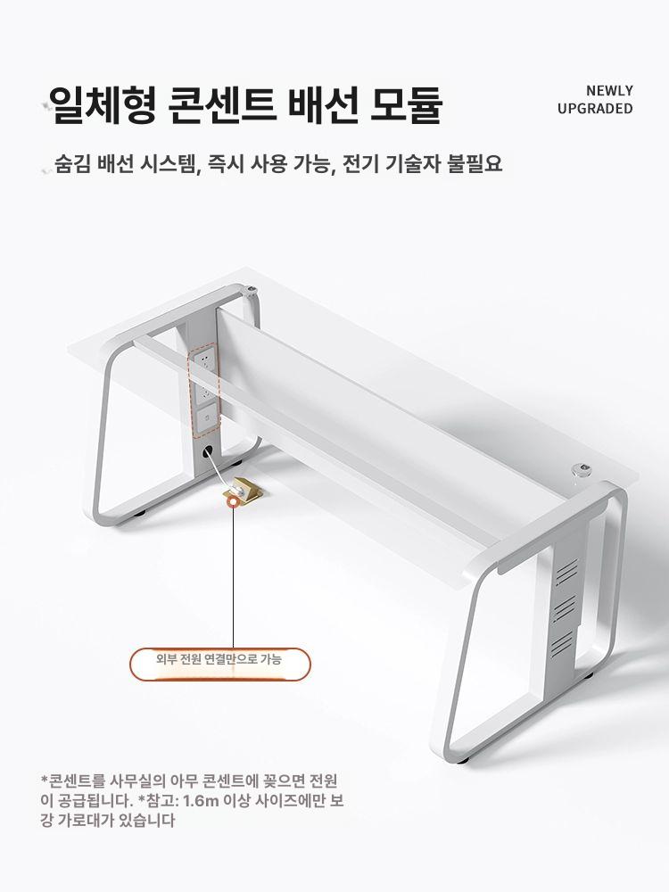 진료실 책상 상담실 데스크 대표이사 사무실 학원 업무 테이블 - 상세 이미지 3