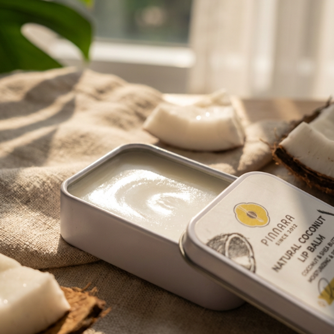 PINNARA 핀나라 코코넛 밤 수분 보습 멀티밤 아기 임산부 10g, 1개 - 상세 이미지 3