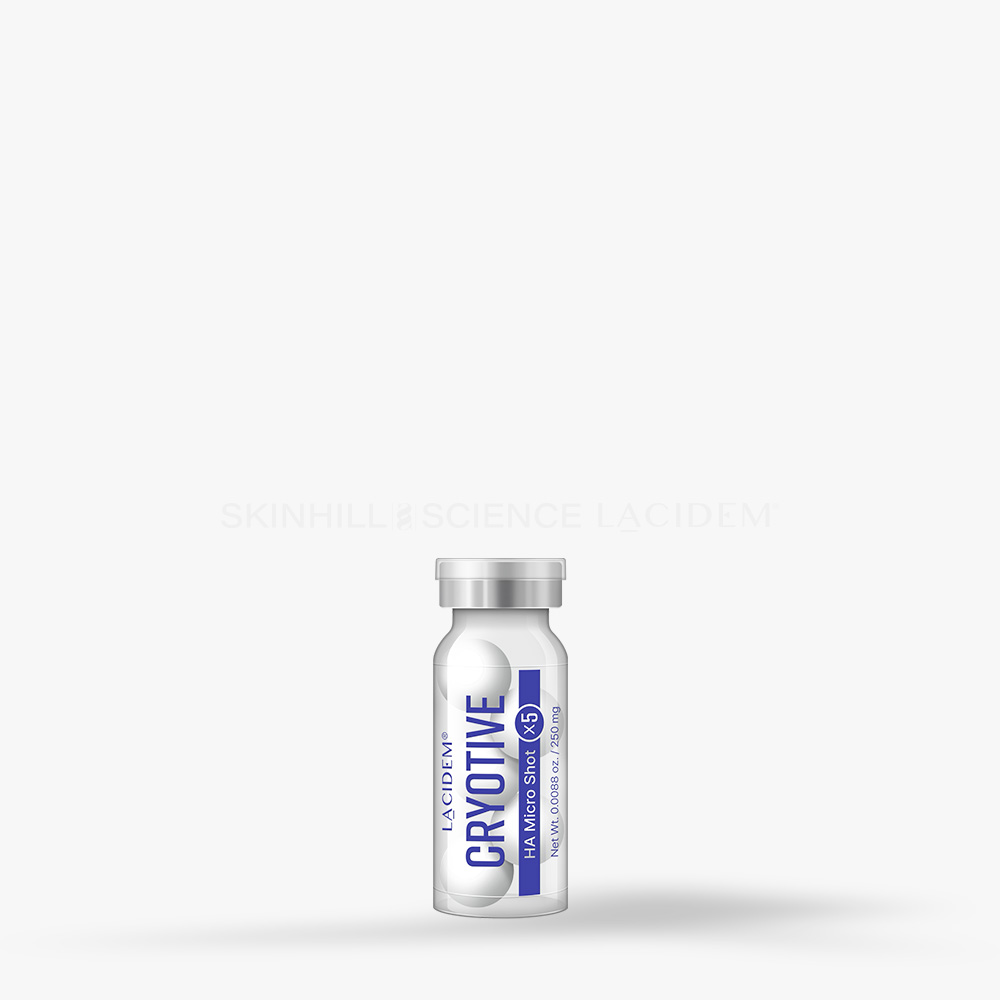 라시뎀 크라이오티브 HA 마이크로 샷 250mg 히알루론산 동결건조 스피큘 앰플 - 상품 이미지