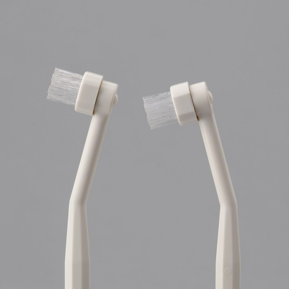 일본 마인드업 켄코케어 라운드 강아지 칫솔 (치아의 세심한 부분 양치) 한국대리점 신품