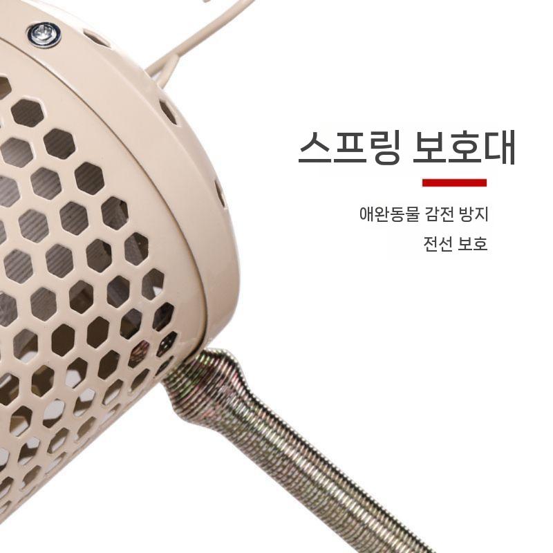 앵무새 온열등 난방 축사 히터 새장 햄스터 메추리 병아리 보온등 - 상세 이미지 5