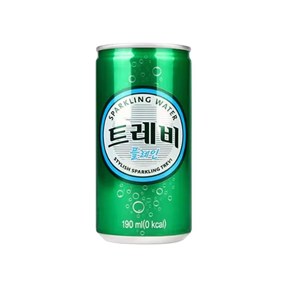 메가마트 롯데칠성 트레비 플레인 탄산수 190ml x 30개 - 상품 이미지