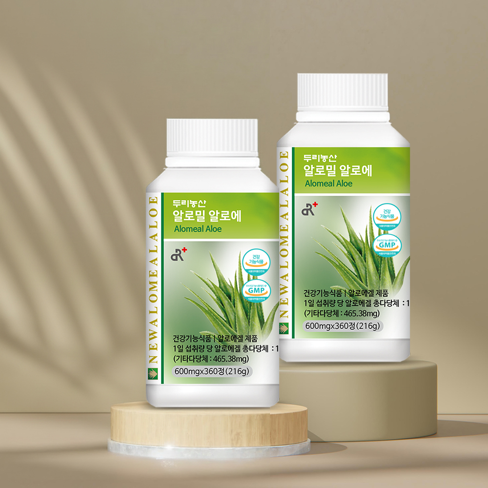 쾌변봤다 알로밀 알로에 216g, 2개 - 상품 이미지