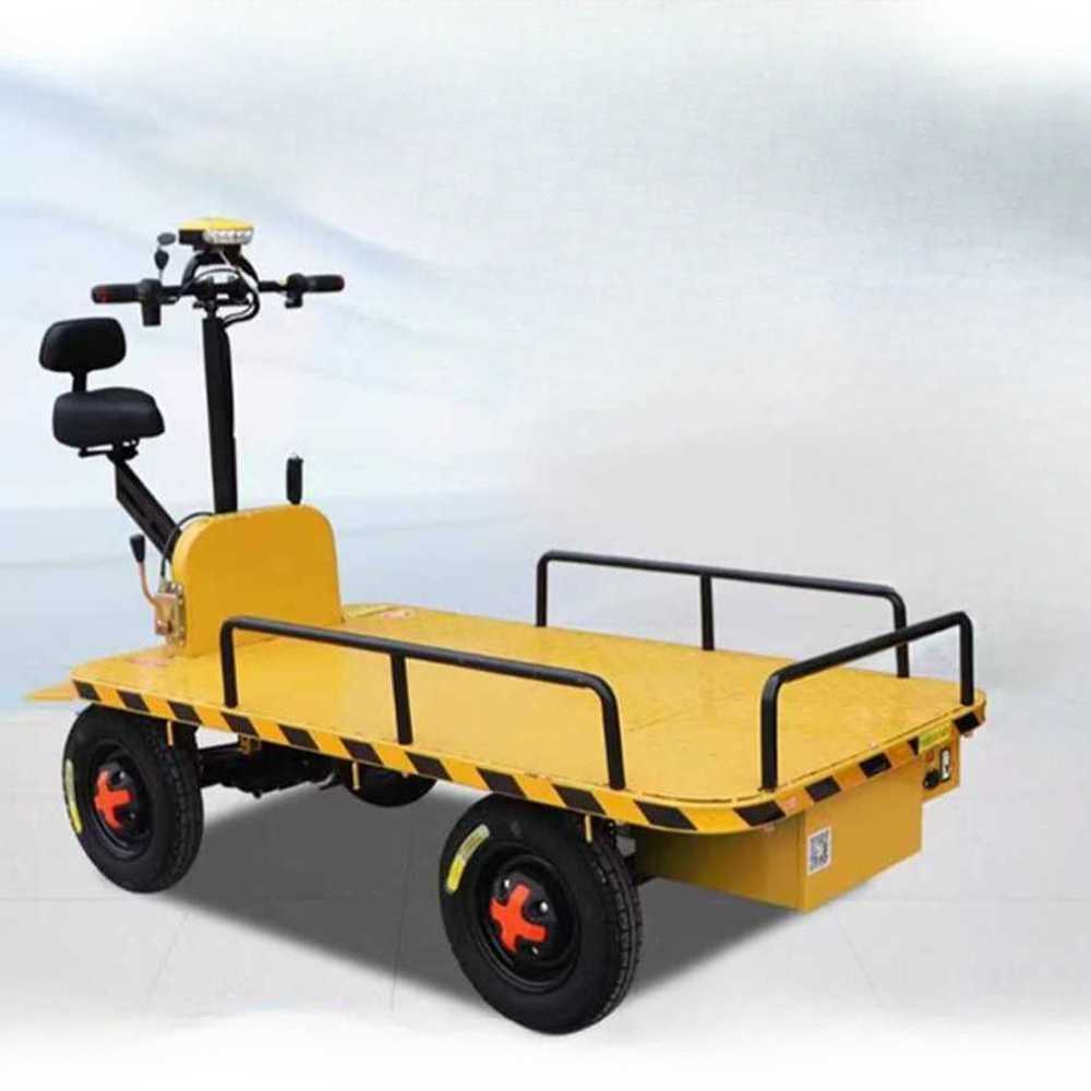 전동 4륜 대차 카트 산업용 운반 전동 플랫폼 트럭 800w/48v 12A 배터리 - 상세 이미지 2