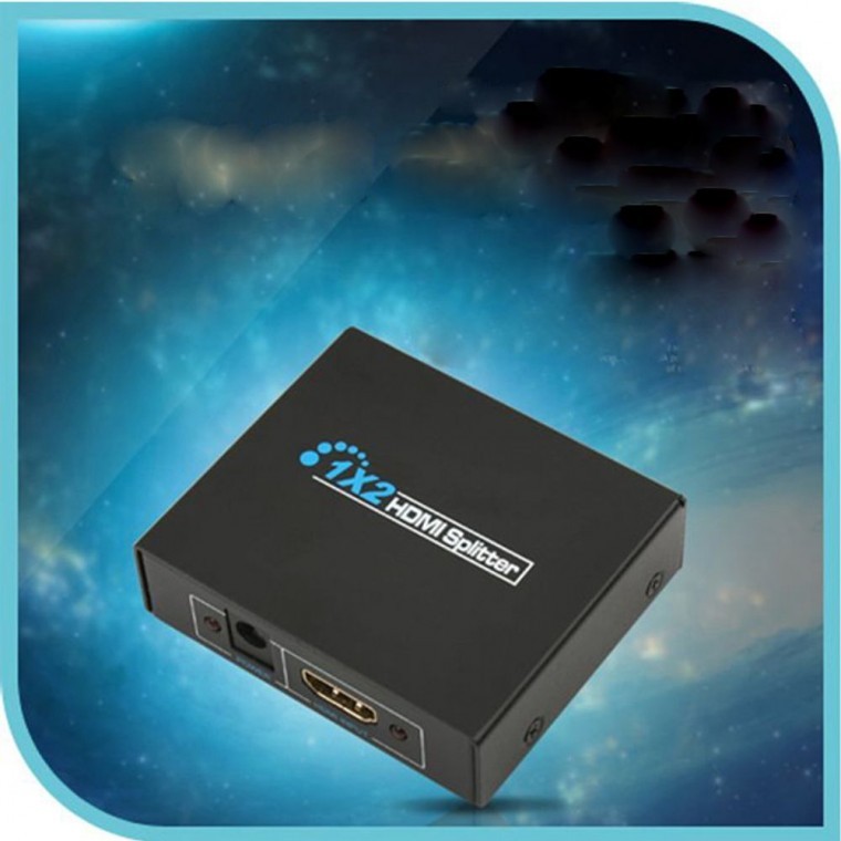 Coms HDMI 분배기 1대2 모니터 영상 출력 공유기 허브 - 상품 이미지
