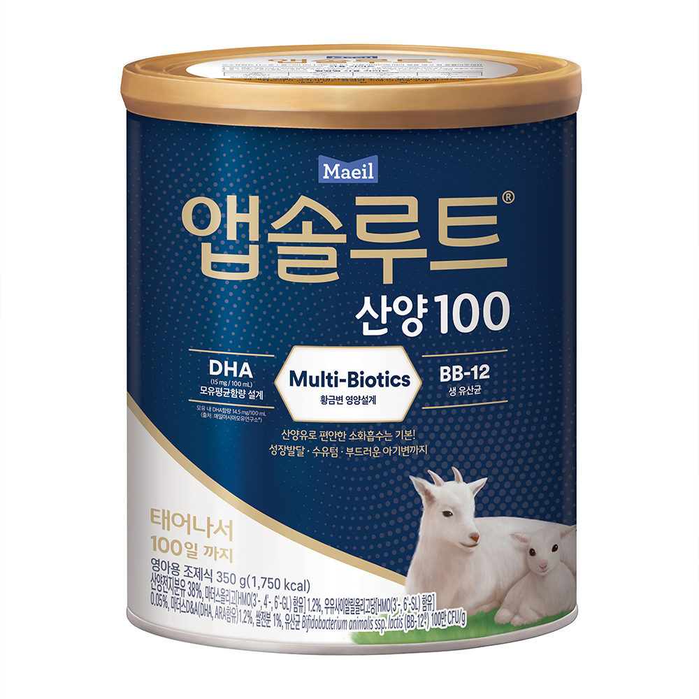 네이버 매일유업 직영스토어 매일유업 앱솔루트 산양 100 350g