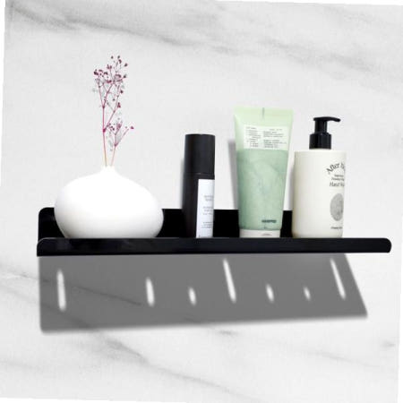 37피스 세면대 선반 일반용 블랙 300mm_HA300_037