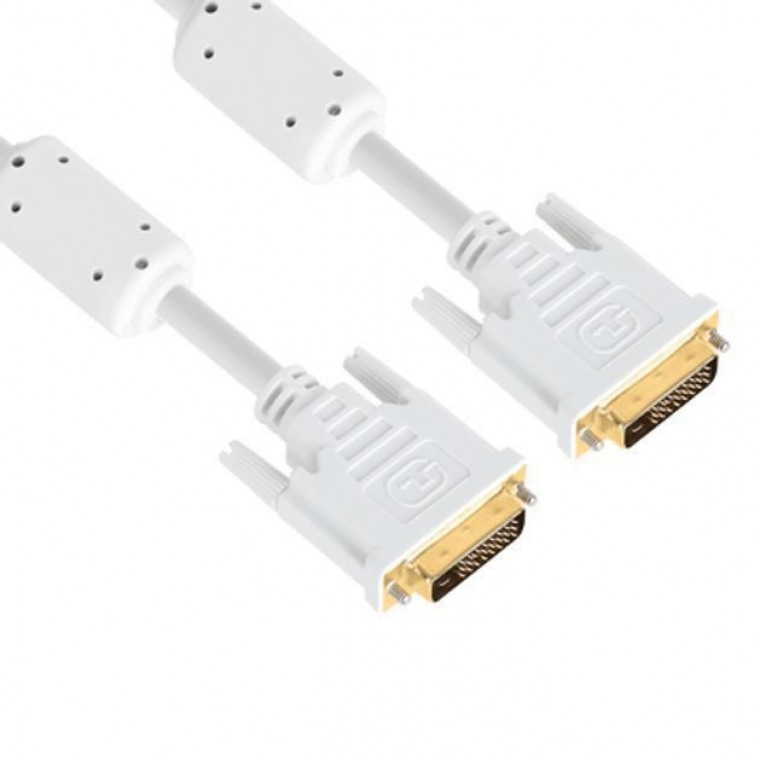 DVI 듀얼 연장 케이블 모니터 연결 10M - 메인 이미지