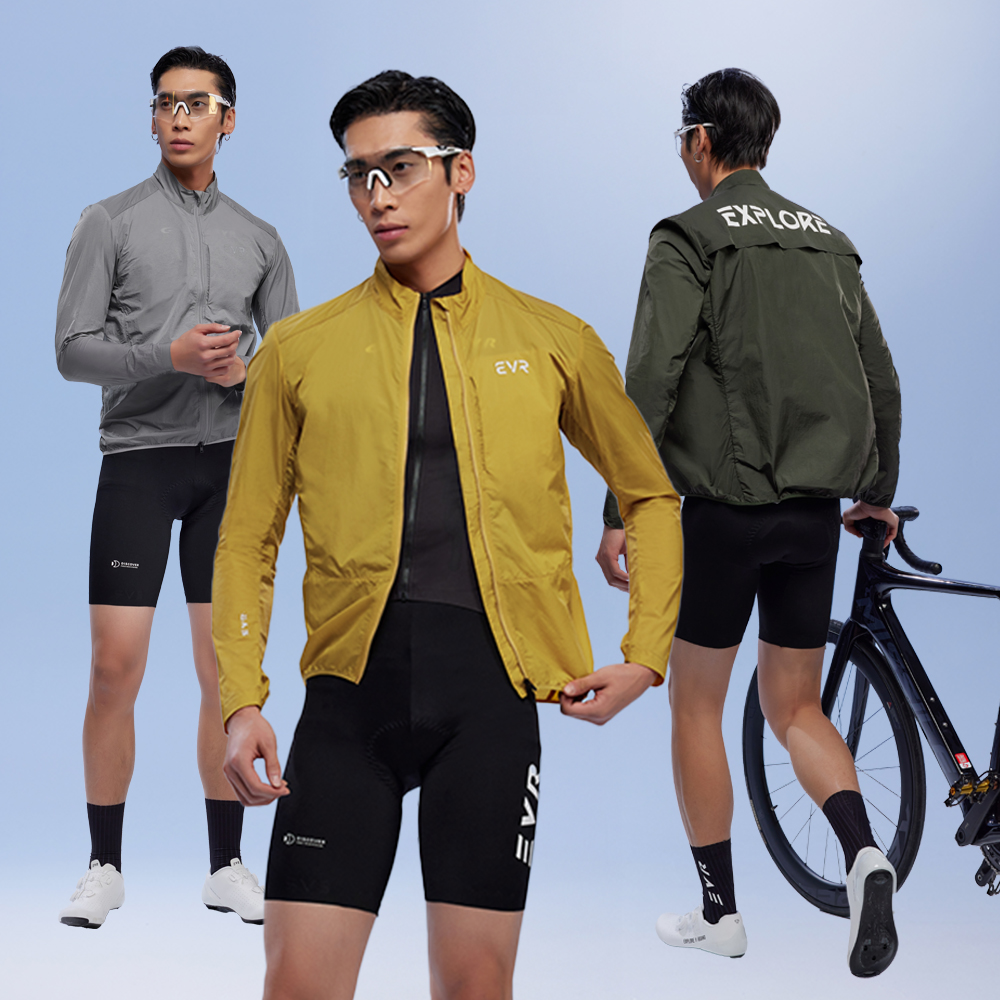 EVR 이브이알 EXPLORE 자전거자켓 바람막이 윈드자켓 KX3307(남성용) - 상품 이미지