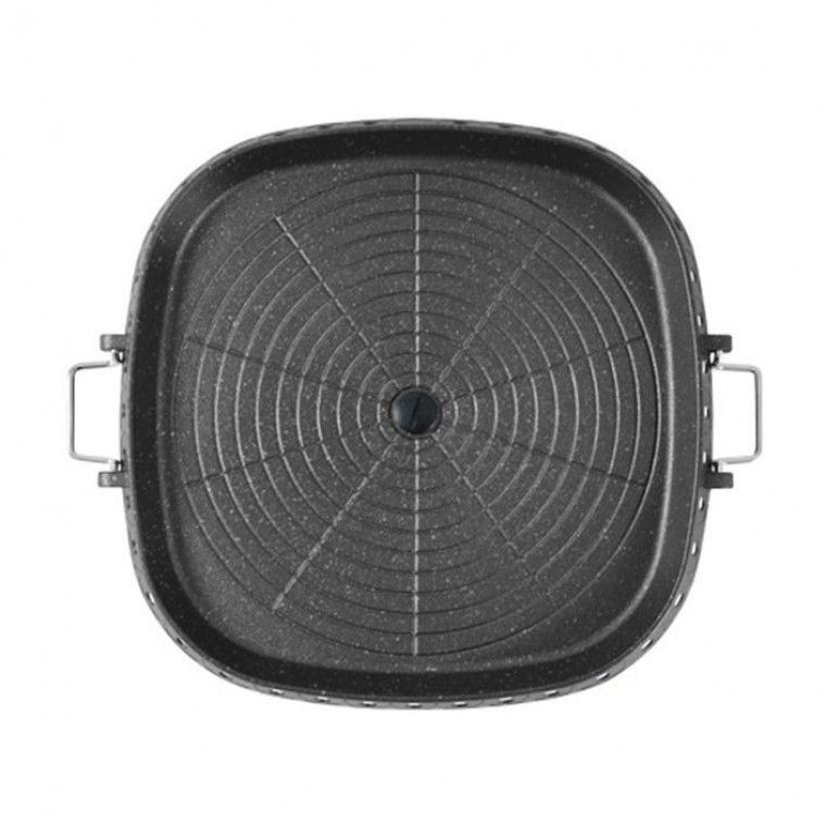 하나로 불판 로스터팬 닭갈비판 삼겹살 그릴팬 32cm - 메인 이미지