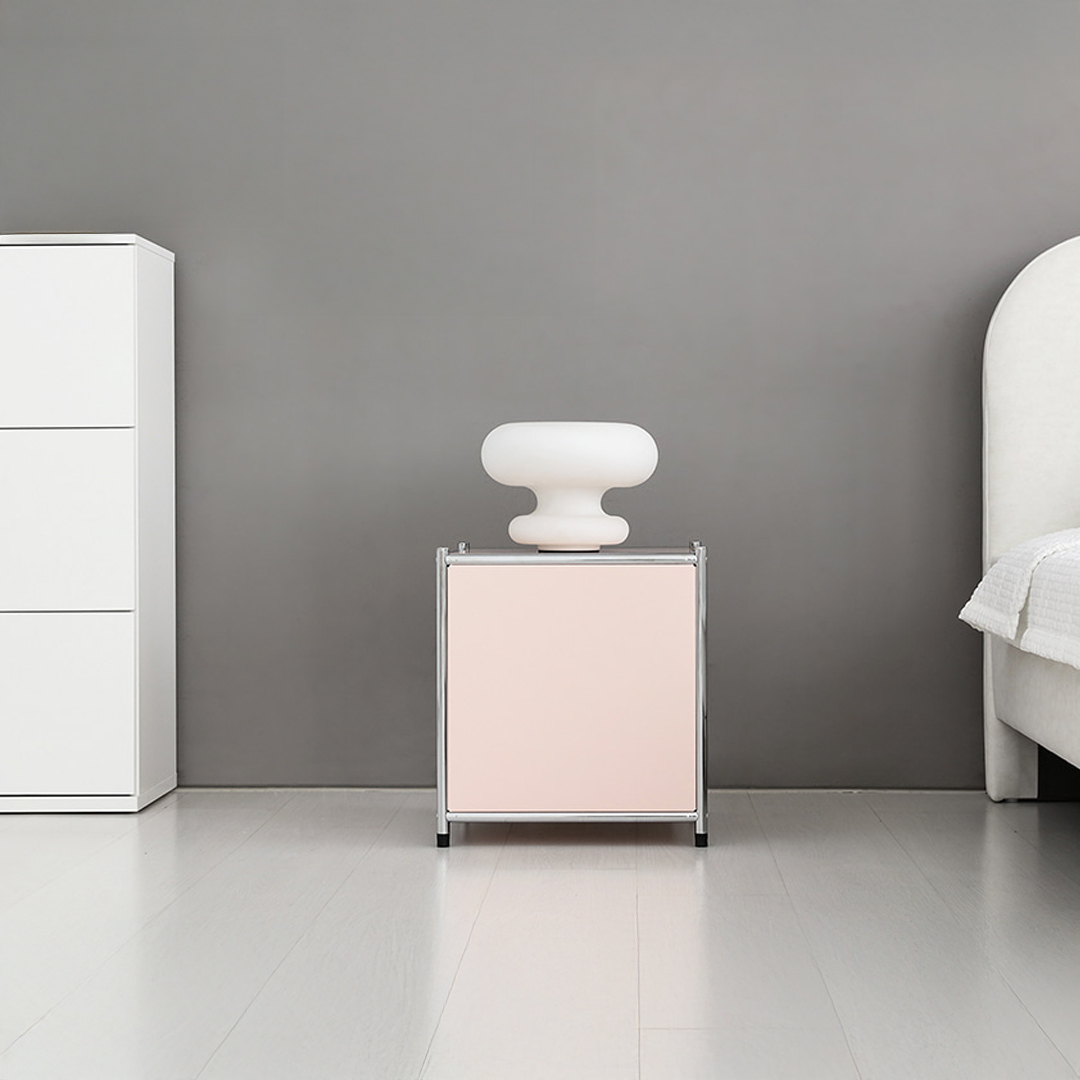 모듈가구 심플리 수납박스/사이드테이블 BC260 라이트핑크 0003.1473