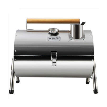 꾸버스 스텐 카고 바베큐그릴 캠핑 화로대 훈제 훈연 직화 숯불 야외 휴대용 BBQ 화로