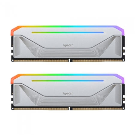 Apacer DDR5-6000 CL38 NOX RGB SILVER 패키지 (64GB(32Gx2))