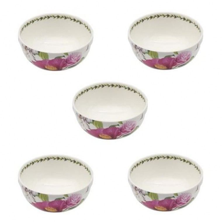 소담 대접 도자기 국그릇 탕기 라면 그릇 13.7cm 5P - 메인 이미지
